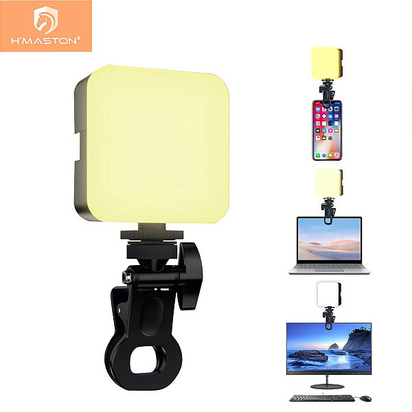 Iluminação Fotográfica Noturna De Preenchimento LED Luz De Vídeo De Lâmpada Portátil ZB02