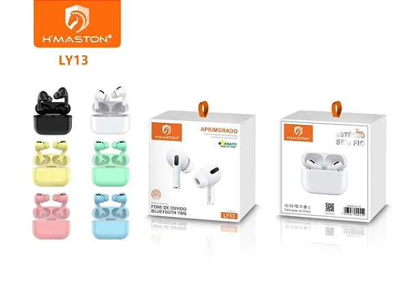 Fone de Ouvido Bluetooth Confortável LY13