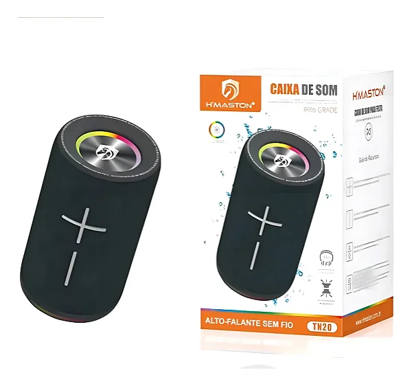 Caixa de Som Portátil Bluetooth HMaston TN20