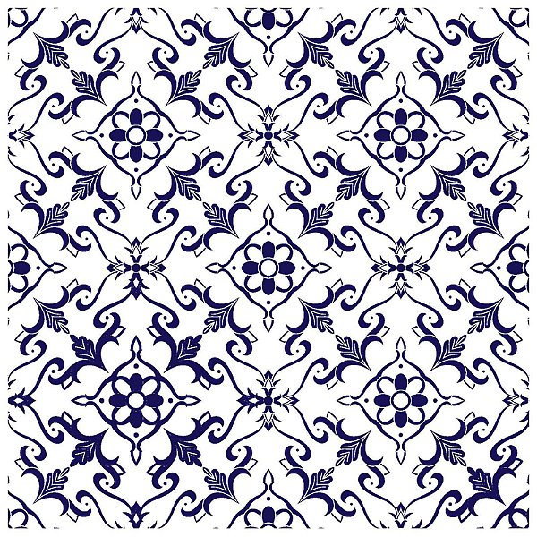 Adesivo de Azulejo Italian Floral 20x20 cm (25 unidades)