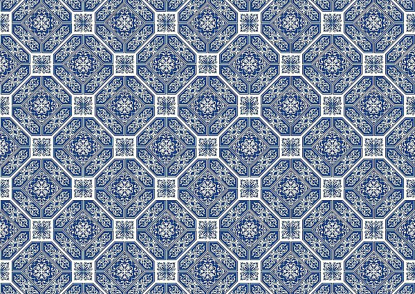 kit 08 un Jogo Americano Abstrato Azul