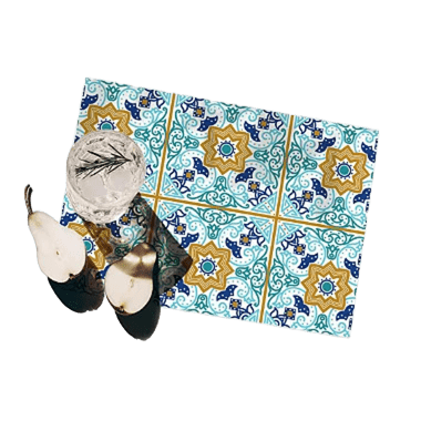 Jogo Americano Estilo Azulejo