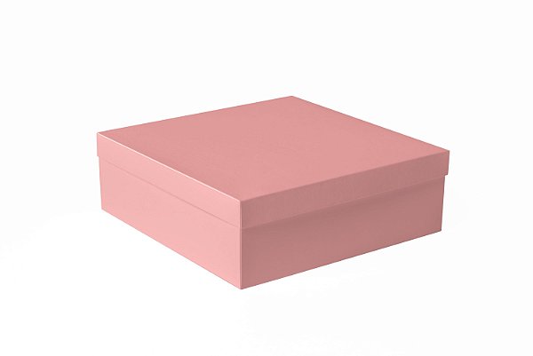 Caixa quadrada lateral com 21 e 22 cm Color Plus Fidji