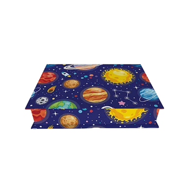 Caixa Livro - Astronauta