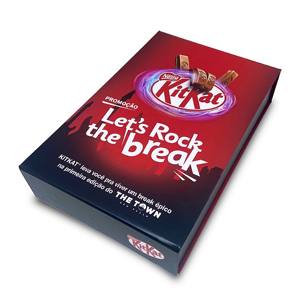 Caixa corporativa - Cliente: Kit Kat