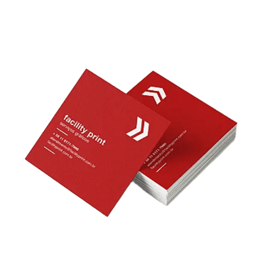 Cartão de Visita Quadrado - Personalizado