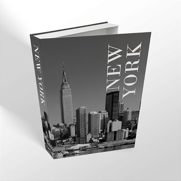 Caixa Livro Decorativa - NEW YORK
