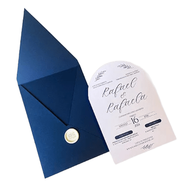 Convite de Casamento - Arco (Personalizado)