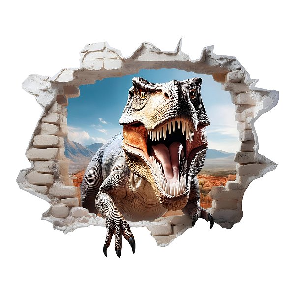 Adesivo de Parede - Tiranossauro Rex