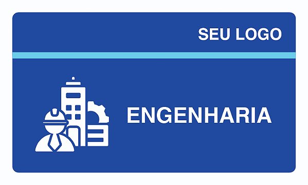 PLACA ENGENHARIA - PIA 03 - PERSONALIZADA