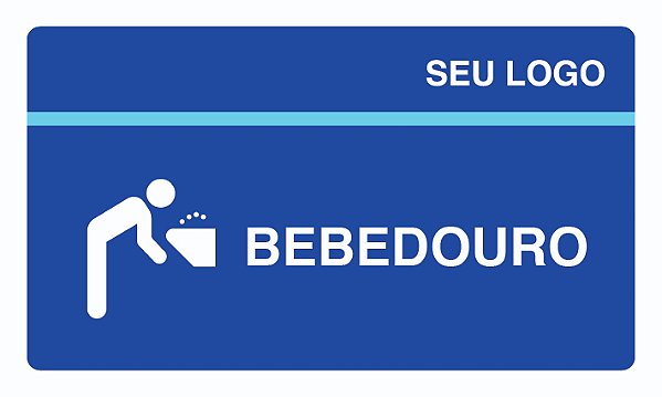 PLACA BEBEDOURO - PIA 06 - PERSONALIZADA