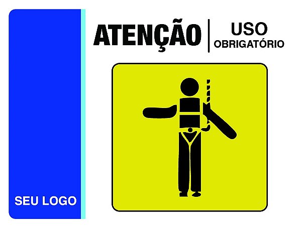 PLACA CINTO - EPI 04A - PERSONALIZADA