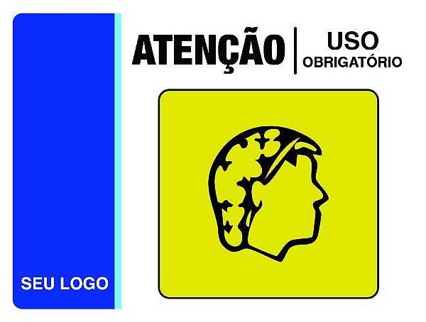 PLACA TOUCA - EPI 11 - PERSONALIZADA