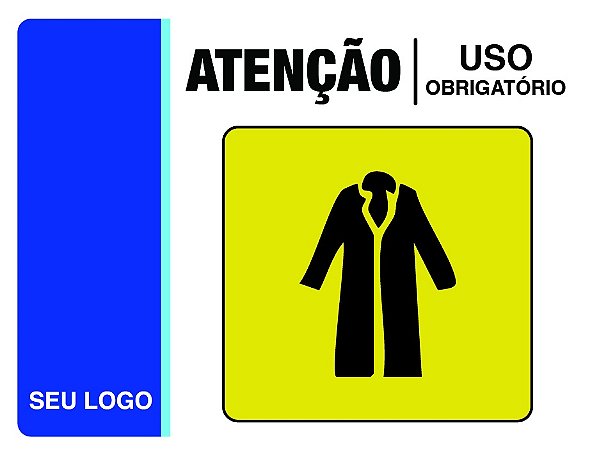 PLACA JALECO - EPI 12 - PERSONALIZADA