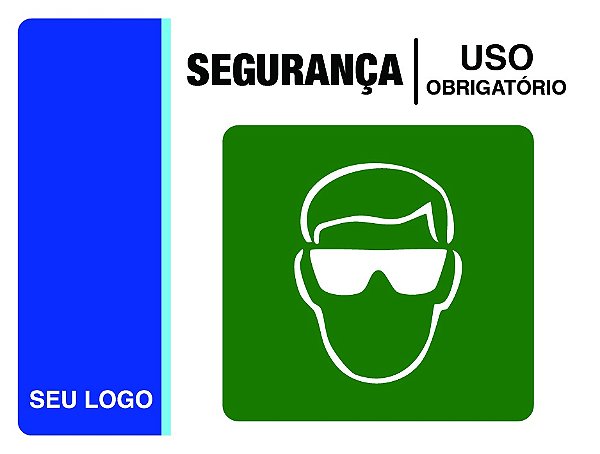 PLACA OCULOS - SEG 06B - PERSONALIZADA