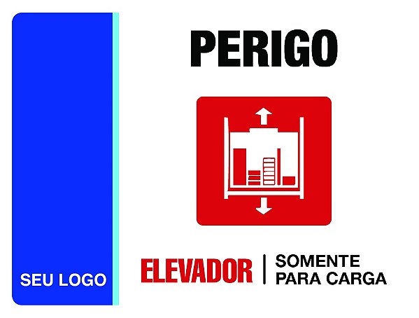 PLACA SOMENTE CARGA - PER 01 - PERSONALIZADA