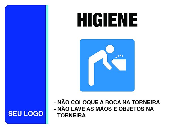 PLACA BEBEDOURO - PHI 02 - PERSONALIZADA