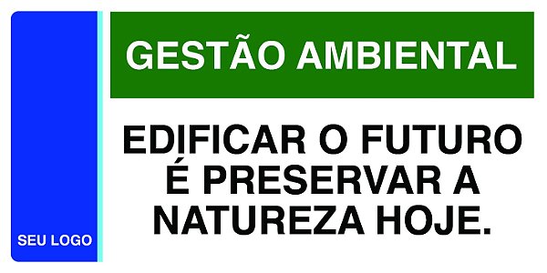 PLACA EDIFICAR O FUTURO - PGA 06 - PERSONALIZADA