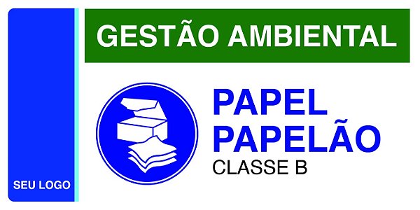 PLACA PAPEL - PCS 01 - PERSONALIZADA