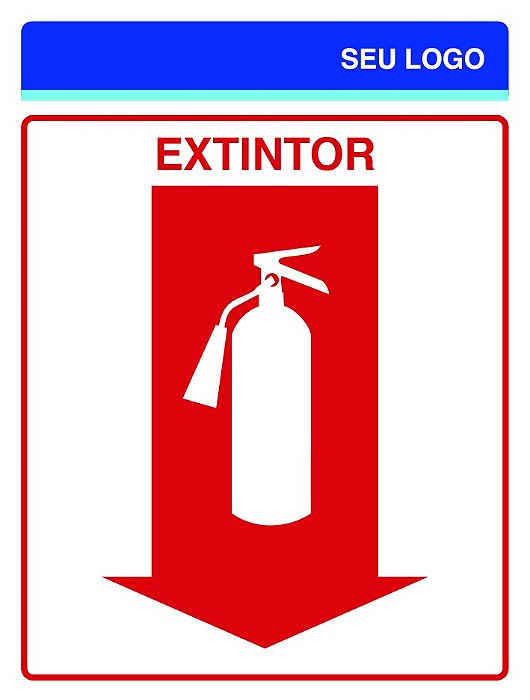 PLACA EXTINTOR - PCI 05 - PERSONALIZADA