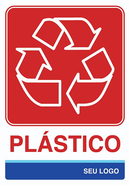 ADESIVO COLETA PLÁSTICO - PCS 13 - PERSONALIZADO