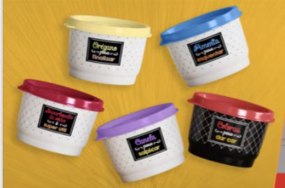 Conjunto Potinhos Bistrô