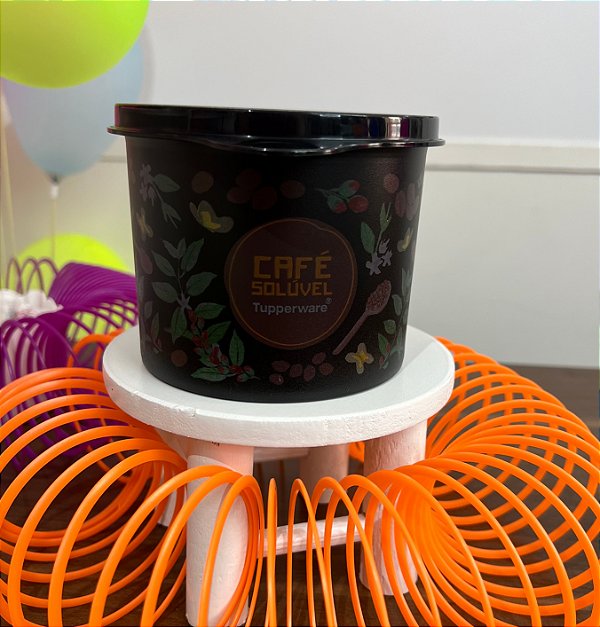 TUPPER REDONDINHA CAFÉ SOLÚVEL FLORAL