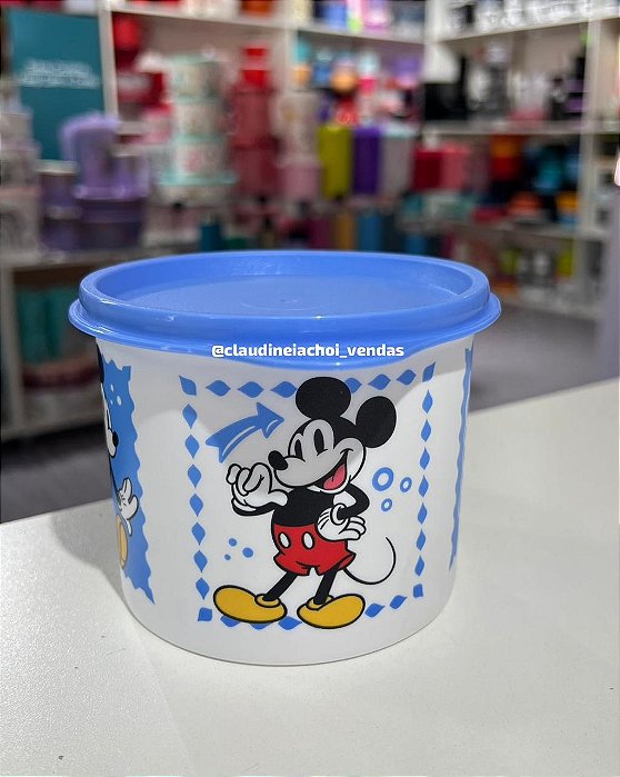 Tupper Redondinha Pop Mickey 500ml