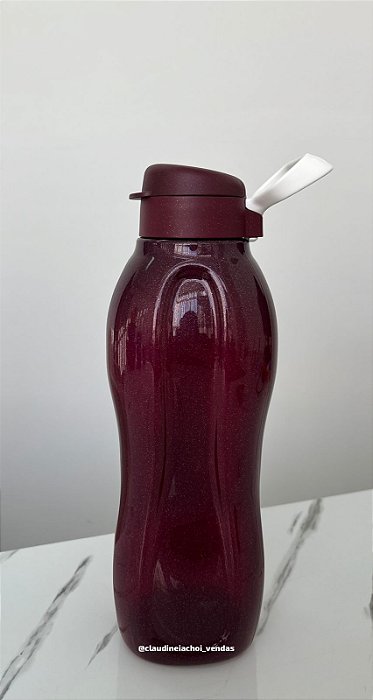 Garrafa Eco Tupper Plus 1,5l com gliter