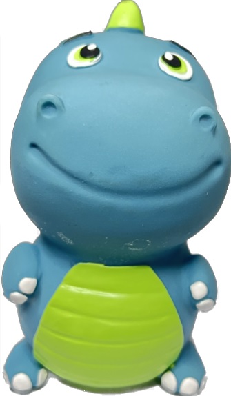 Mordedor Dino Dinossauro Brinquedo Super Macio Látex +4meses