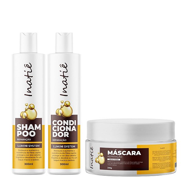 Kit Reparação Cabelo Lumini System Inatié