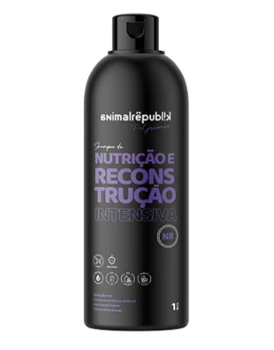 SHAMPOO ANIMAL REPUBLIK DE NUTRICAO E RECONSTRUCAO (NR) 1 L
