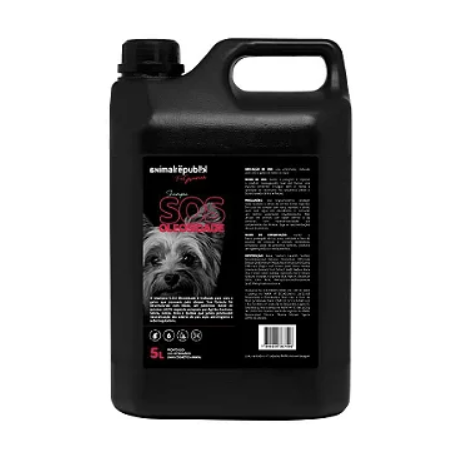 SHAMPOO SOS OLEOSIDADE ANIMAL REPUBLIK 5L
