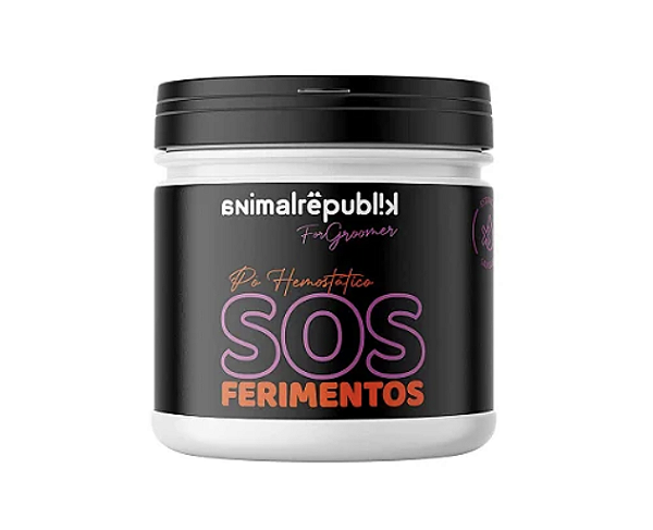 PO HEMOSTATICO SOS FERIMENTOS ANIMAL REPUBLIK 25G