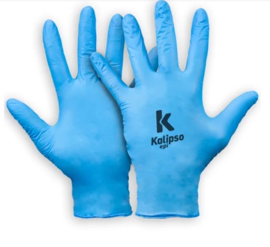 LUVA NITRISENSI SOFT AZUL KALIPSO C.A 36755