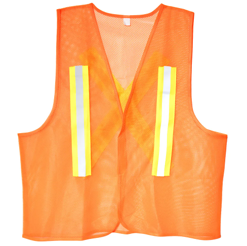 COLETE REFLETIVO TELADO LARANJA IMBAT - XG