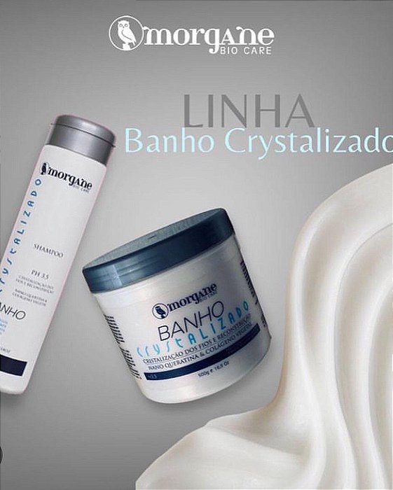 BANHO CRYSTALIZADOS - SHAMPOO + MÁSCARA