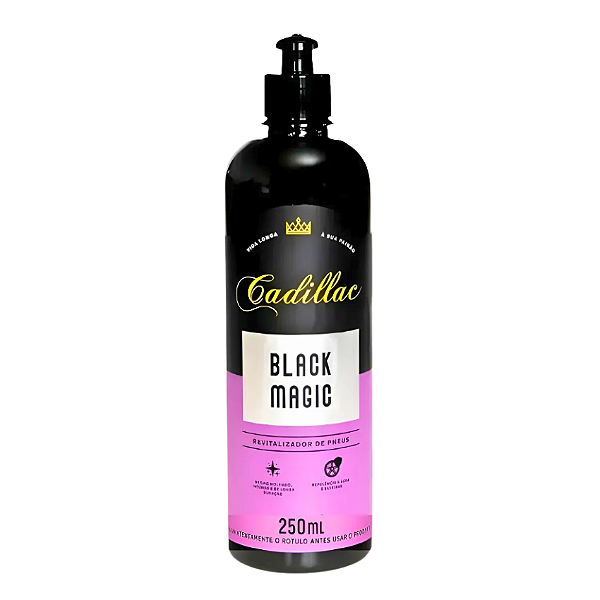 BLACK MAGIC CADILLAC REVITALIZADOR DE PNEUS 250 ML