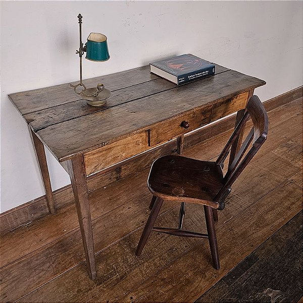 Mesa Aparador ou Escrivaninha Rural em Madeira - 60x120cm (L x C)