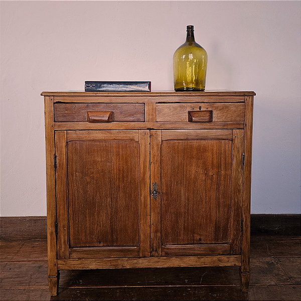 Gabinete Rural Mineiro em Madeira Maciça, Anos 50 - 91x49cm (L x P)