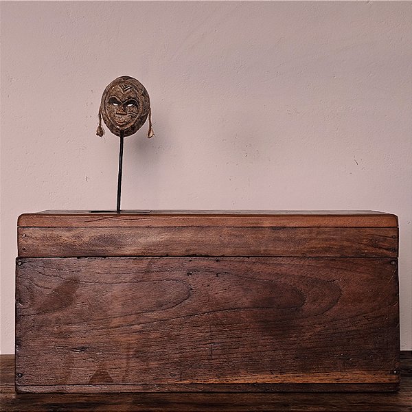 Caixa Antiga de Ferramentas em Madeira, Anos 50, MG - 68x29cm (L x P)