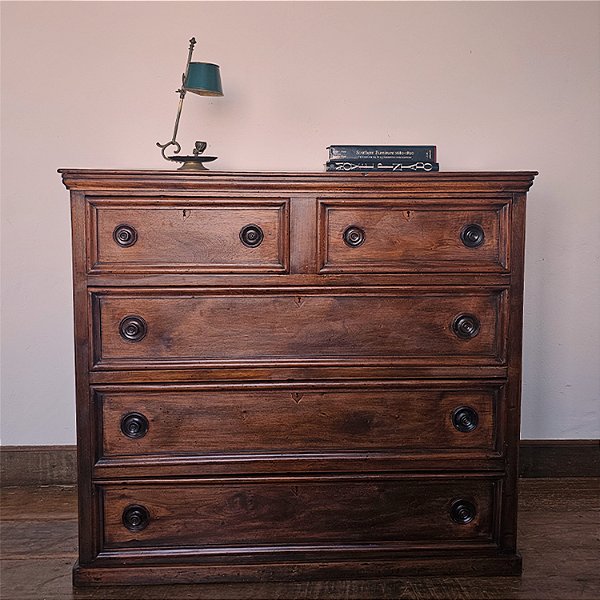 Cômoda Antiga Dona Maria, Início Séc. XX, MG - 120x56cm (L x P)