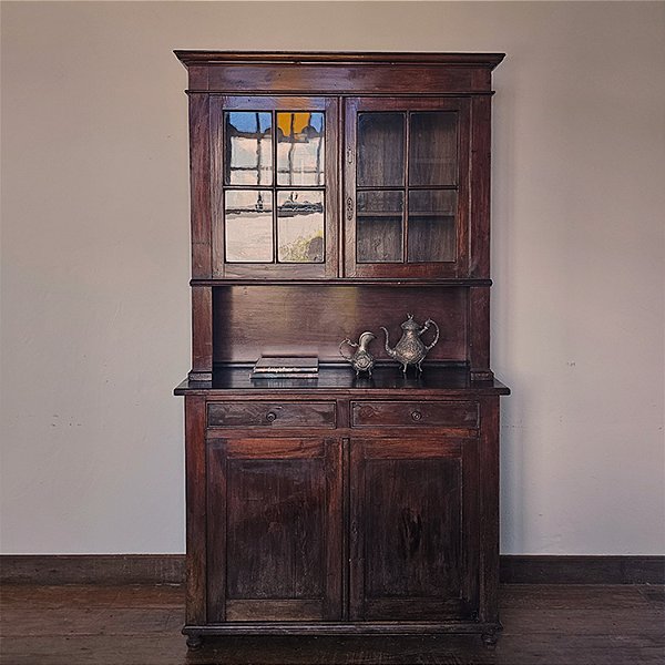Armário Louceiro Antigo, Minas Gerais, Séc. XIX - 235x132x56 cm