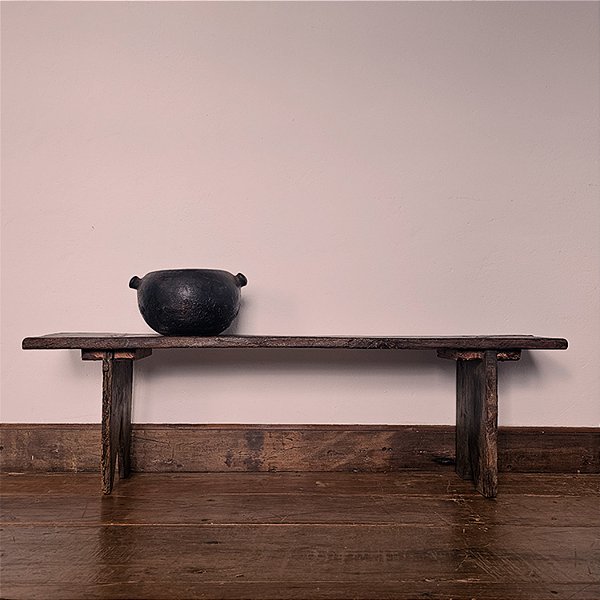 Banco Rústico Séc. XX - 127x27cm (L x P)