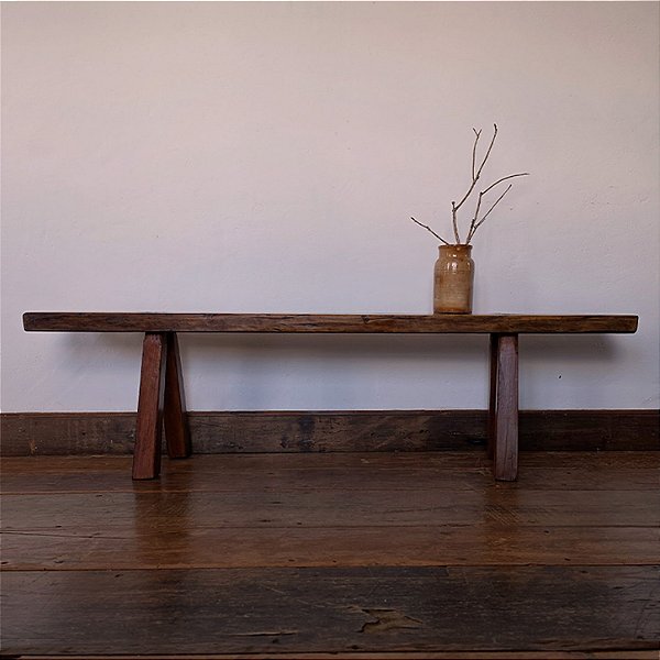 Banco de Fazenda do Início do Séc. XX - 161x21cm