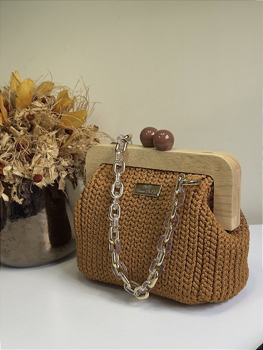 Bolsa Amália mostarda