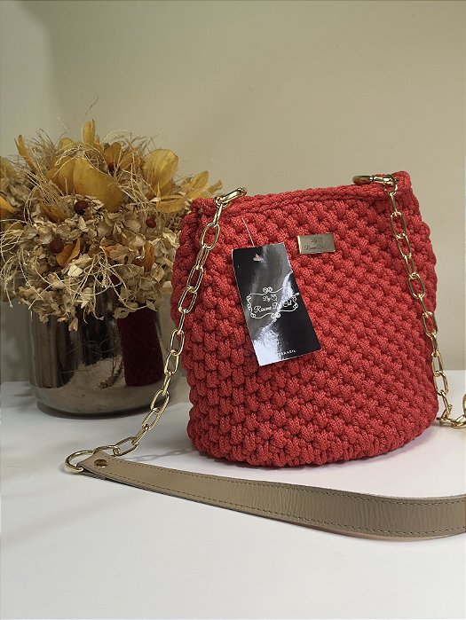 Bolsa Melissa vermelha