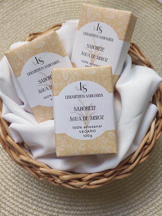 Sabonete Facial Clareador Água de Arroz