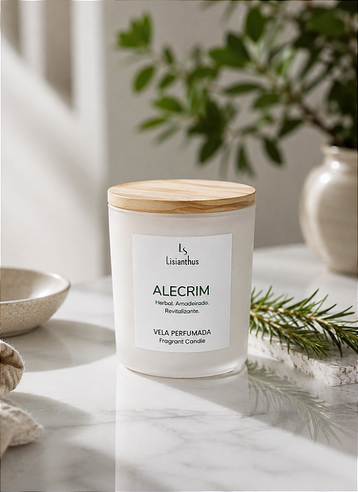 Vela Aromática Alecrim - 180 g