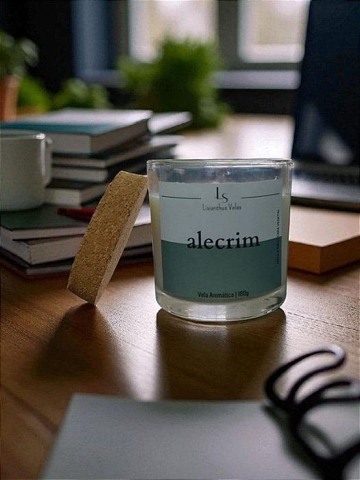 Vela Aromática Alecrim - 180 g